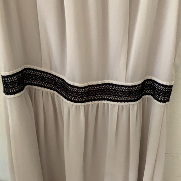 H&M Long Evening Gown Dress Black Tie - Picture 3 of 5